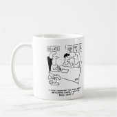 女房がばくち打ち遊を不平にする コーヒーマグカップ (左)