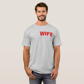 女房が君より元気を出す Tシャツ (正面フル)