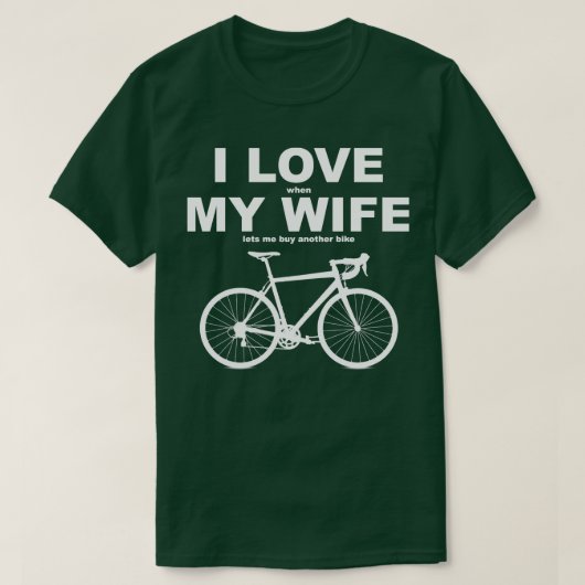 女房が好きだ Tシャツ (デザイン正面)