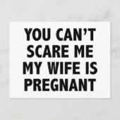 女房が妊娠している怖がらせるわけにはいかない 案内ポストカード (正面)