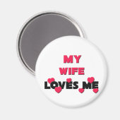 女房に愛されている マグネット (正面/裏面)