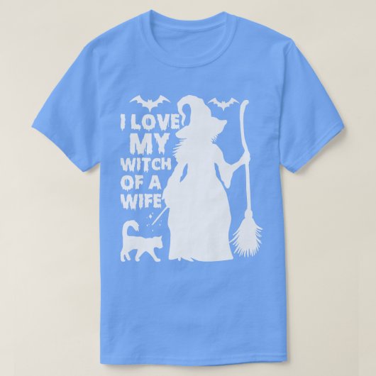 女房の魔女が好きだ Tシャツ (デザイン正面)