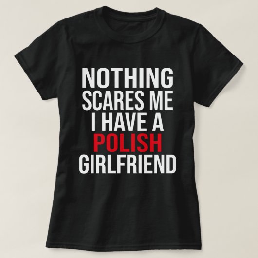 女房は磨いても夫が怖い Tシャツ (デザイン正面)