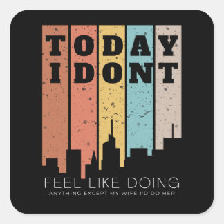 女房感じ以外は何もしない スクエアシール