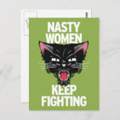 女扱いにく保子はがき ポストカード (正面/裏面)