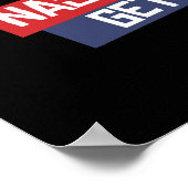 女扱いにく性は選挙に勝つ大統領の ポスター (角)