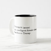 女扱いにく性 ツートーンマグカップ (正面左)