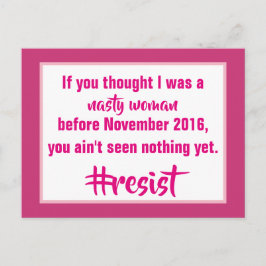 女扱いにく性 ポストカード