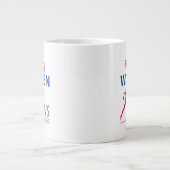 女扱いにく走 ジャンボコーヒーマグカップ (正面)