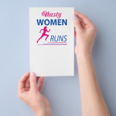 女扱いにく走 チラシ (ハンドル)