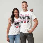 女救の子のスポーツそれが常識であるXX違う T Tシャツ (ユニセックス)