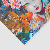 女日本のの数々の色 薄葉紙 (詳細)