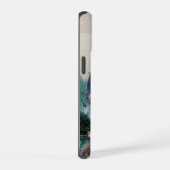 女日本のの電話事件 iPhone 15ケース (右側面)