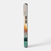 女日本のの電話事件 iPhone 15ケース (左側面)