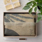 女日本の女と鏡浮世絵スタイルNo9 薄葉紙 (ギフト)