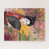 女日本の性の場面 ジグソーパズル (横)