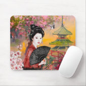 女日本の性の場面 マウスパッド (マウス)