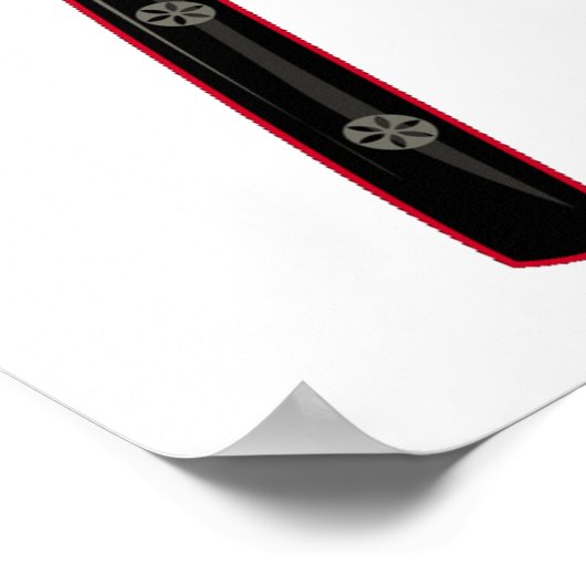 女日本の戦士 ポスター (角)