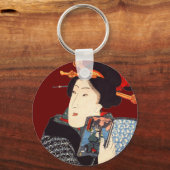 女日本の読の2 キーホルダー (正面)
