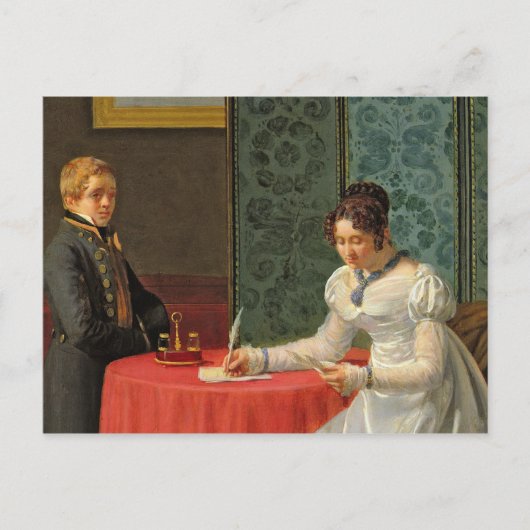 女書の手紙 ポストカード (正面)