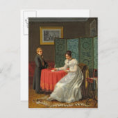 女書の手紙 ポストカード (正面/裏面)