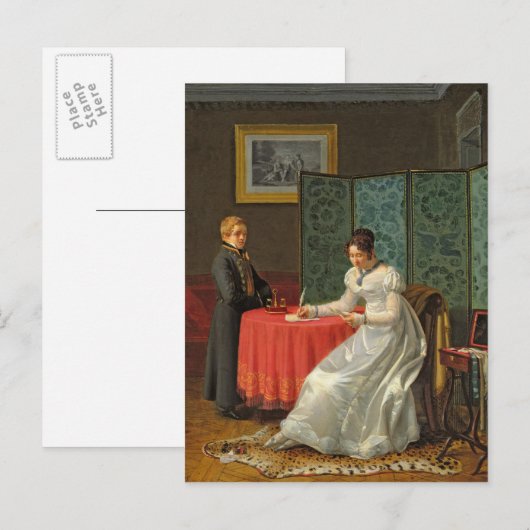 女書の手紙 ポストカード (正面/裏面)