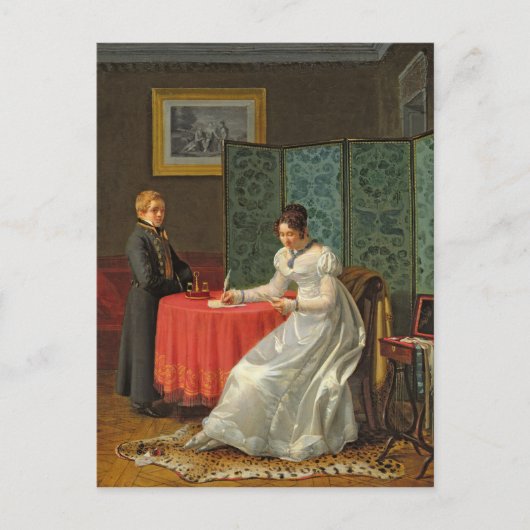 女書の手紙 ポストカード (正面)