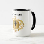 女最高ののバーテンダー用マグカップ マグカップ (正面右)