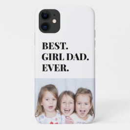 女最高のの子のパパEver写真 iPhone 11 ケース