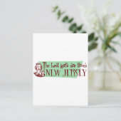 女最高のの子はニュージャージー出身 ポストカード (スタンド正面)