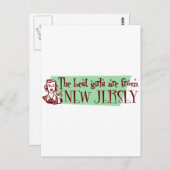 女最高のの子はニュージャージー出身 ポストカード (正面/裏面)