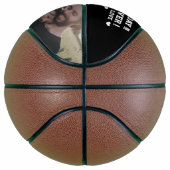 女最高の子パパEver Happy Faters Dayカスタム写真 バスケットボール (右)