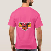 女最高の性tシャツデザイン tシャツ (裏面)