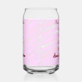 女最高の母の妻の娘を追加ネーム文字女性 ガラス缶 (右)