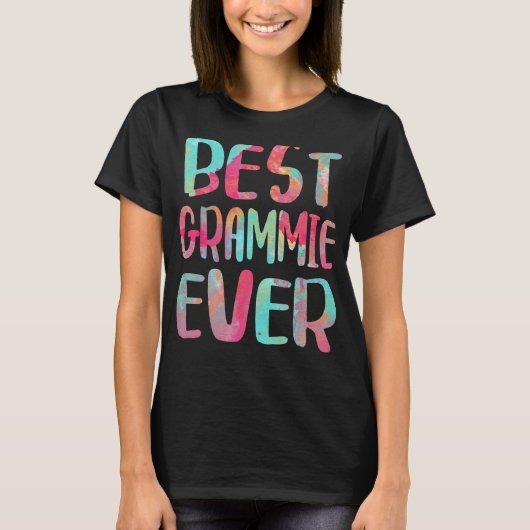 女最高の母の日のGIF Tシャツ (正面)