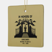 女歌手の葬儀 セラミックオーナメント (左)