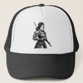 女武士 キャップ (正面)