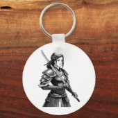 女武士 キーホルダー (正面)