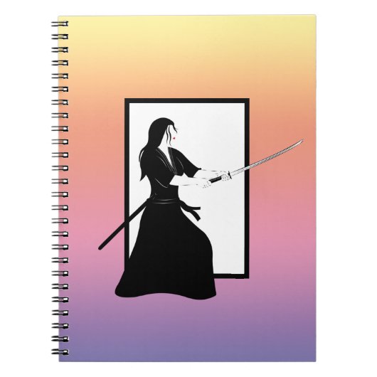 女武将剣士 ノートブック (正面)