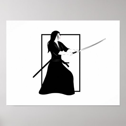 女武将剣士 ポスター (正面)