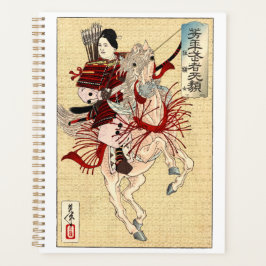 女武者 浮世絵アート プランナー手帳