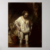 女水浴び1654 ポスター (正面)