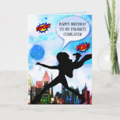 女流棋士センチメンタル誕生日 カード (正面)