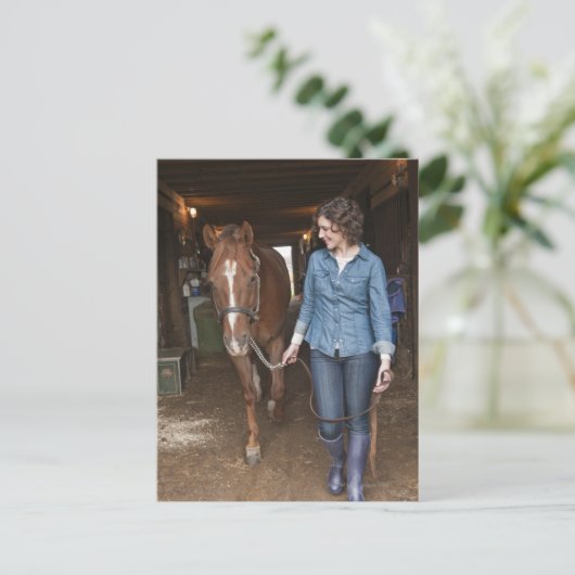 女流馬 ポストカード (スタンド正面)