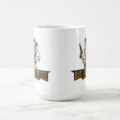 女海賊が最初のコーヒーを飲み込み、次に我々は略奪する コーヒーマグカップ (中央)