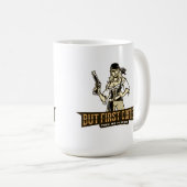 女海賊が最初のコーヒーを飲み込み、次に我々は略奪する コーヒーマグカップ (正面右)