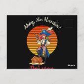 女海賊船長 ポストカード (裏面)