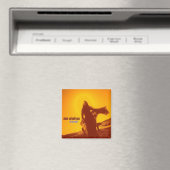 女熱狂する子カバー マグネット (インサイチュ (食洗機))