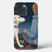 女犬モノグラム Case-Mate iPhoneケース (裏面)