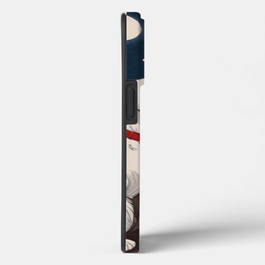 女犬モノグラム Case-Mate iPhoneケース (裏面 / 右)